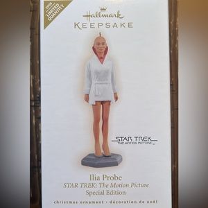 2009 Limited Edition Star Trek Ilia Probe hallmark ornament